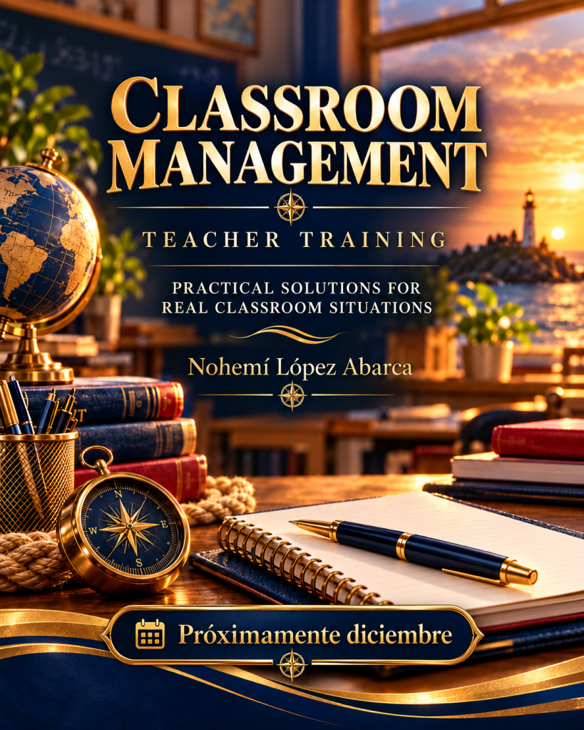 Imagen promocional de Classroom Management con anuncio de lanzamiento para diciembre de 2026.