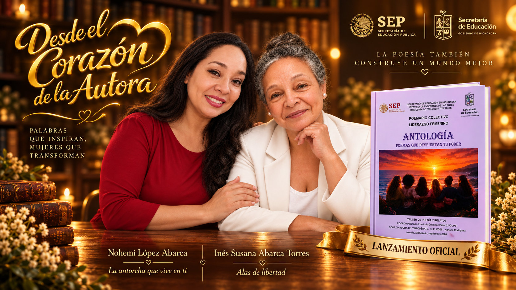 Nohemí y Susana — Poemas que despiertan tu poder